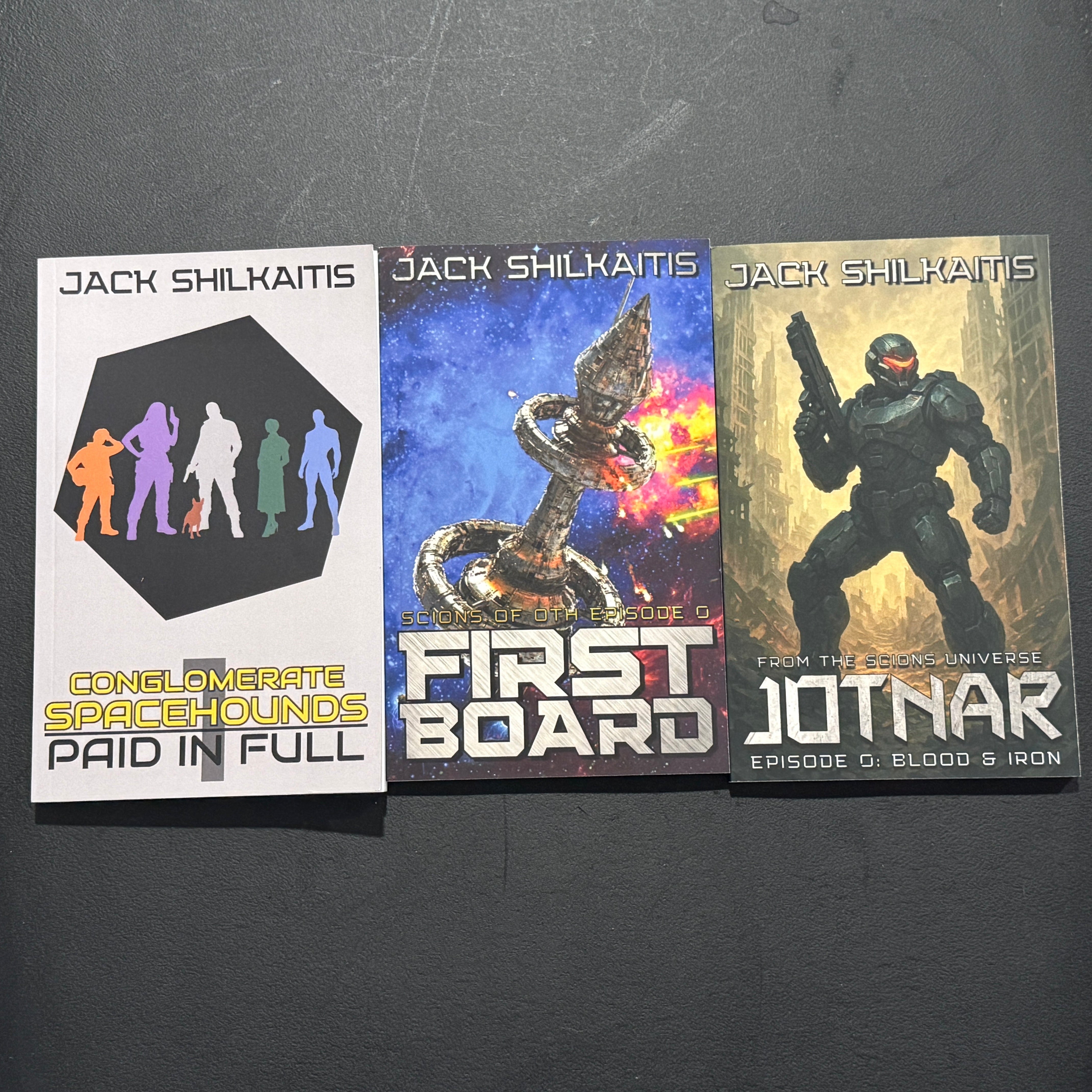 The Scions Universe Starter Bundle Signed Paperbacks