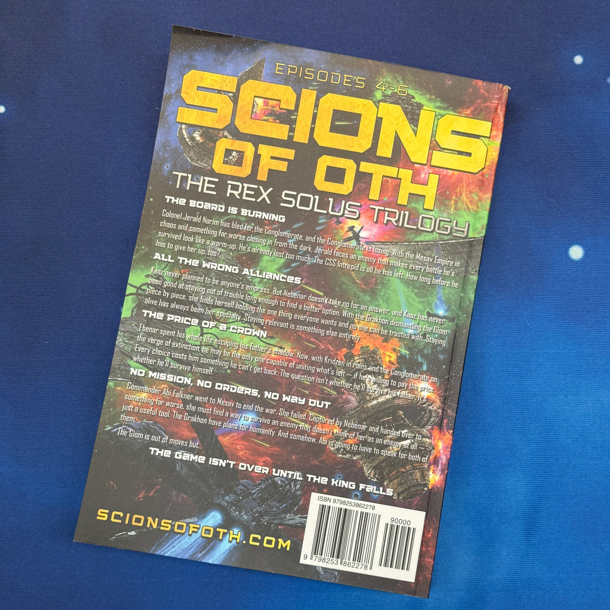 Rex Solus Trilogy Signed Paperback